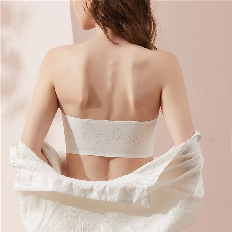 Women Lingerie Bra Strapless Seamless Tube Tops Wireless Push Up