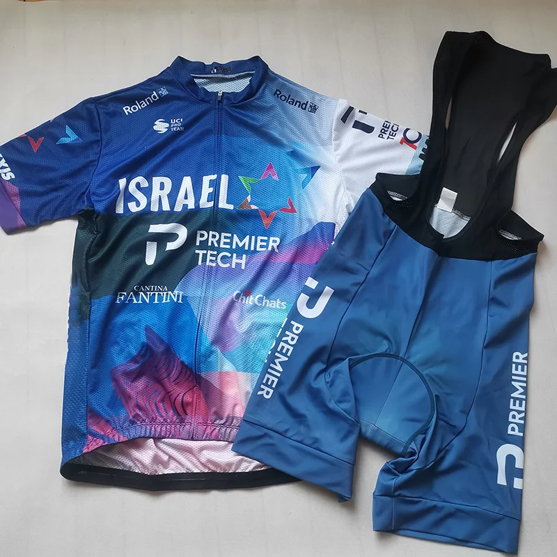 Team Israel 2023 Cycling Jersey Set Short Sleeve Clothing Road Bike team-israel-2023-cycling-jersey-set-short-sleeve-clothing-road-bike