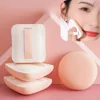 2/3pcs Makeup Sponge Puff, Reusable Dry And Wet Soft Air Cushion Puff, Suitable For Liquid Foundation, Foundation, Concealer 1