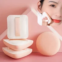 2/3pcs Makeup Sponge Puff, Reusable Dry And Wet Soft Air Cushion Puff, Suitable For Liquid Foundation, Foundation, Concealer 1