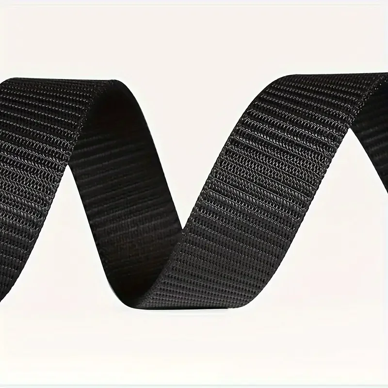 Cinturón de hombre con hebilla automática para deporte y ocio negro_voghion.com