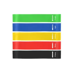Ultimate Fitness Elastic Resistance Bands for Home Workouts and Yoga (Blue)