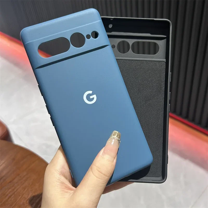 Luxury Silky Silicone Shockproof Protective Case - Soft-Touch Back Cover