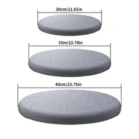 Chair Cushion Seat Cushion Memory Foam Suitable For All Seasons Round Shape Washable Comfortable To Sit On 35Cmx3.5Cm 1