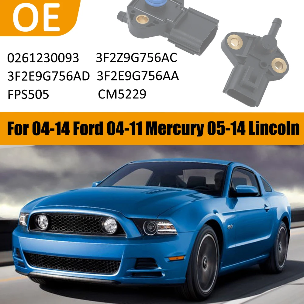 Sensore Pressione Iniezione Carburante Motorcraft CM5229 – Ricambio Originale, Compatibile Ford
