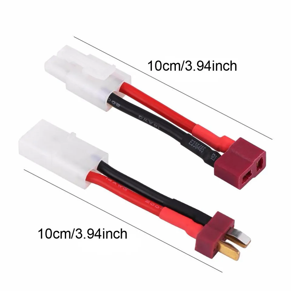 4pcs TRX To XT90 RC Connector Adapters With 14AWG Wire - Battery Converter Cables - View #8
