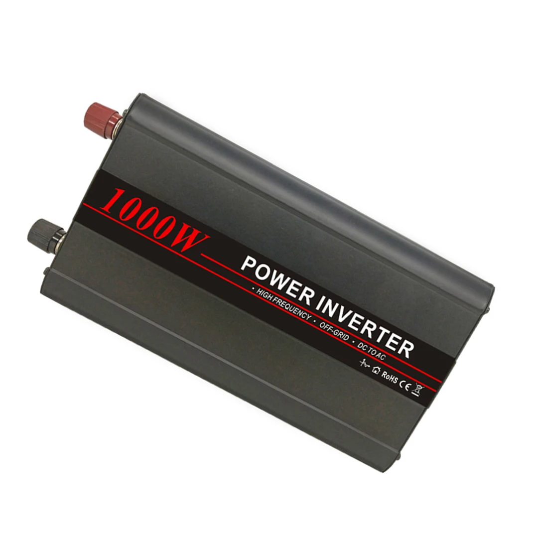1000W AC100-120V AC220-240V Pure Sine Wave Power Inverter DC12V/24V/48V Continuo