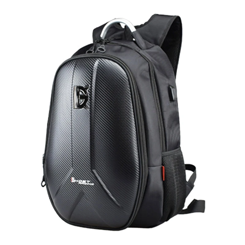 

GHOST RACING Waterproof Bag Motorcycle Backpack Tank Bag Carbon Fiber Moto Motorbike Helmet Bags Travel Luggage Outdoor Bag