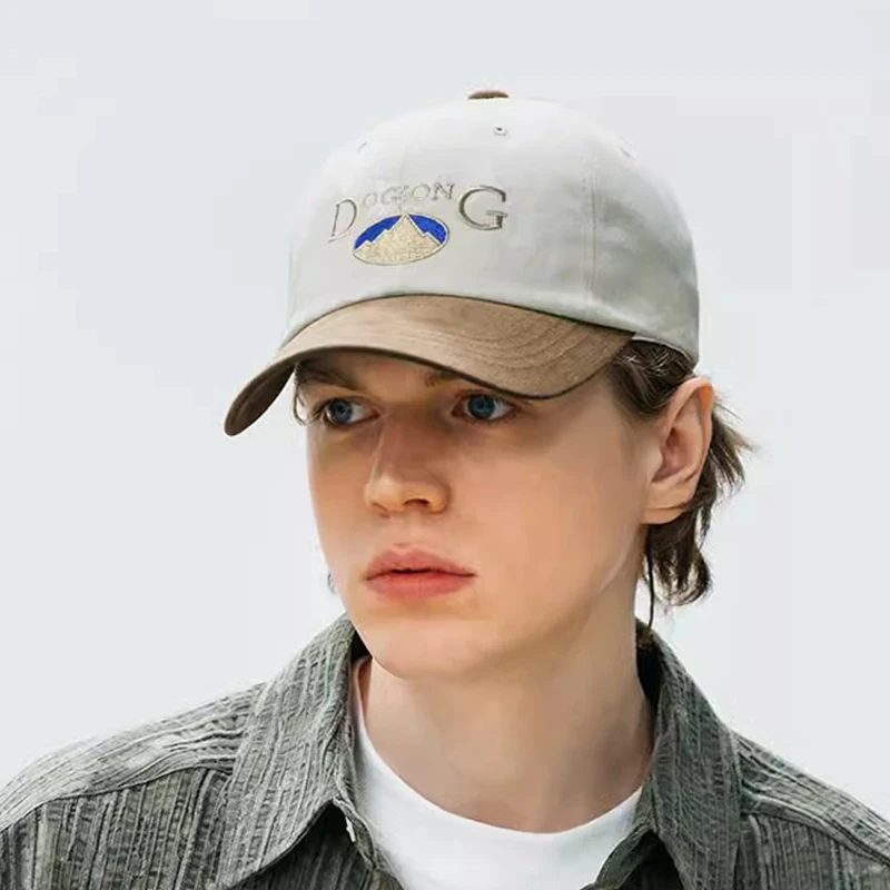 

Модная бейсболка в Корейском стиле для мужчин и женщин, летняя дышащая разноцветная шапка для отдыха на природе, походов