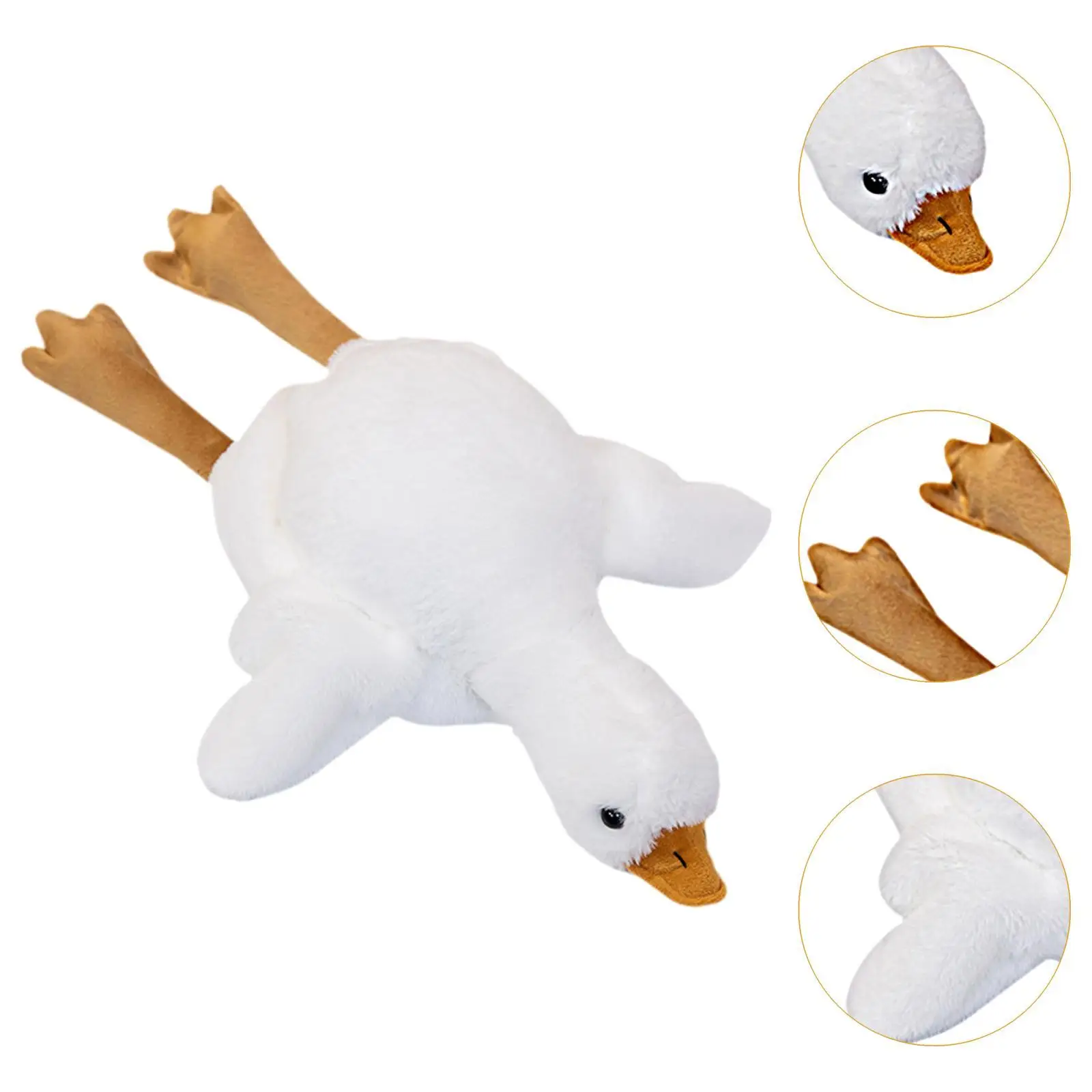 Comfortable Plush Hat Goose Shape Costume Accessories for Role Play Carnival