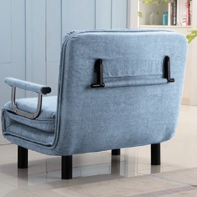 Convertible Sofa Bed Armchair Sleeper Leisure Recliner Fabric Breathable Lazy Sofas Living Room Lounge Single Chair