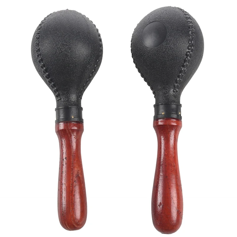 Professional Pair Of Maracas Shakers Rattles Sand Hammer Percussion ...