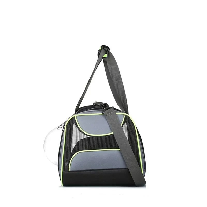 Oxford Space Capsule Goes Out To Pet Bag and Carries Air Breathable Portable Noctilucent Decoration Pet Carrying Backpack