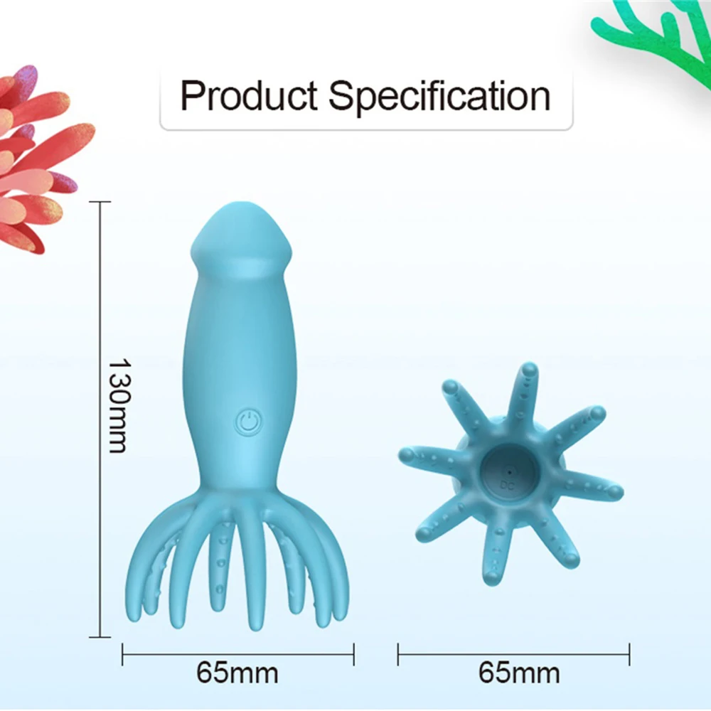 New Octopus Vibrator Nipple G Spot Clitoris Vagina Stimulator Sex Toys for Women Masturbators Adult of 18 Erotic Accessories Manufacturers Sa33515023f184ab7b9af2ef0bf34e8cdt