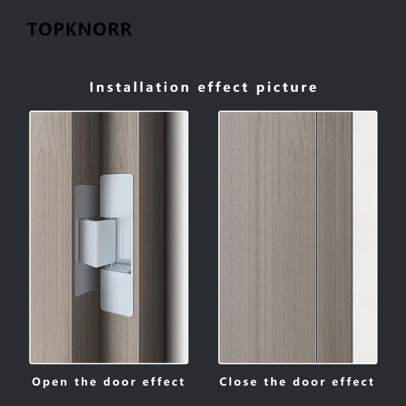 2 D Adjustable Hinge Hinges for Kitchen Furniture Hardware Woodwork Hidden Door Hinge Home Wooden Cabinet Folding Wood Gate