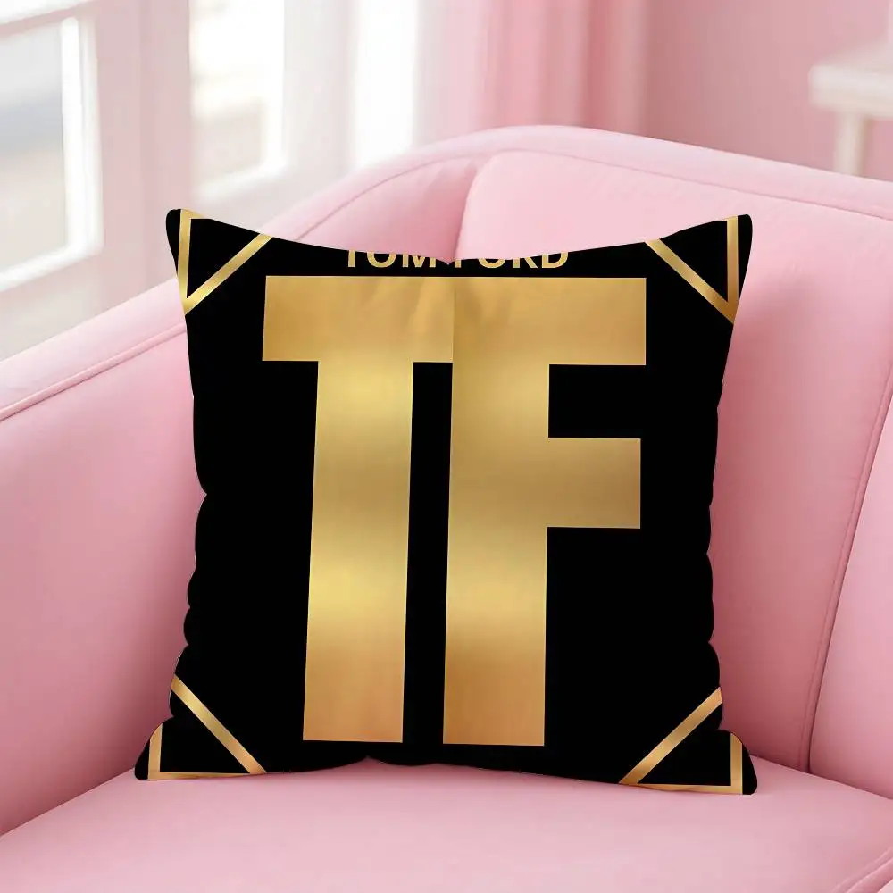 Trendige Marke T-Tom F-Ford Kissenbezug Muster bedruckter Kissenbezug für Wohnzimmer Sofa Kissenbezug & Schlafzimmer Dekor – Detail 10