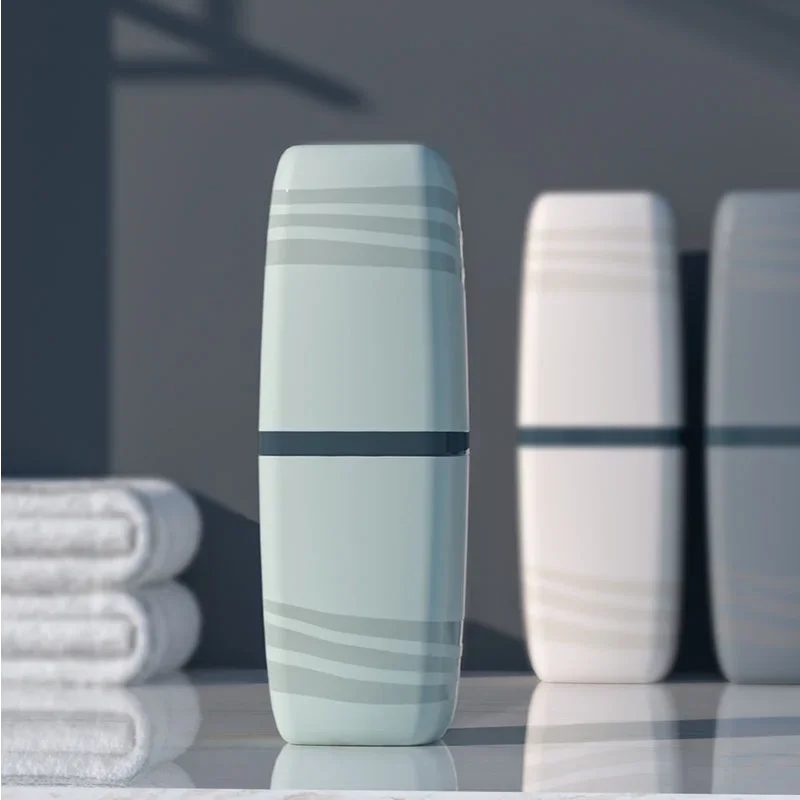 Portable Wash Cup Toothbrush Cup Mouthwash Toothbrush Household Set Tooth Cylinder Toothpaste Storage Box