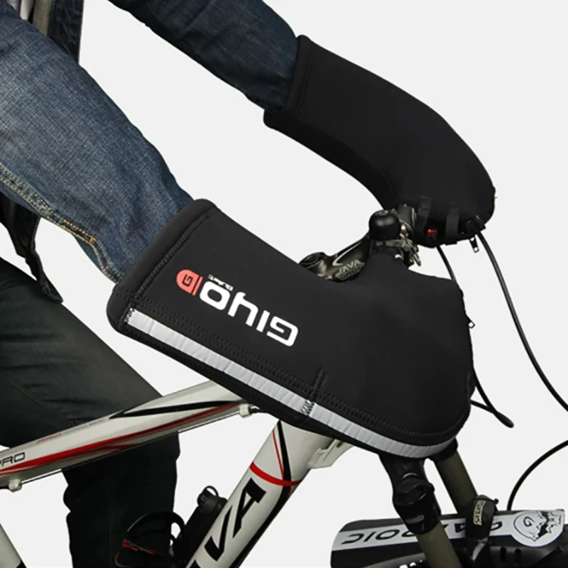 GIYO Winter Mountain Road Bicycle Bar Mitts Glove Bike Handlebar Mittens Warmer Cover Hand Warmer Cycling Coldproof Equipments 5