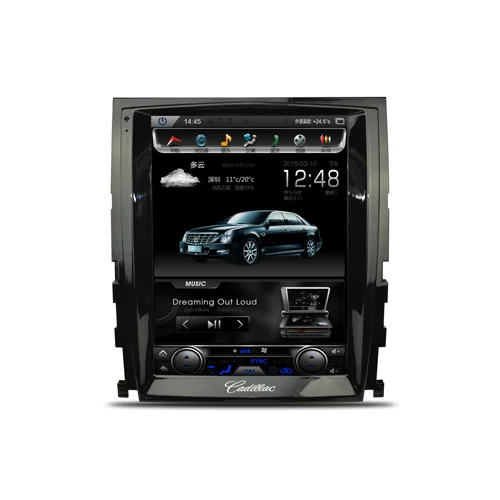 

Vertical Screen Multimedia Auto Stereo Radio Video GPS Navigation Head Unit Android Car DVD Player for Cadillac Escalade