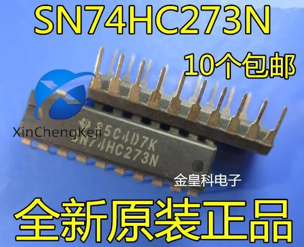 

30pcs original new HD74HC273P SN74HC273N non inverting output/D-type cable DIP-20