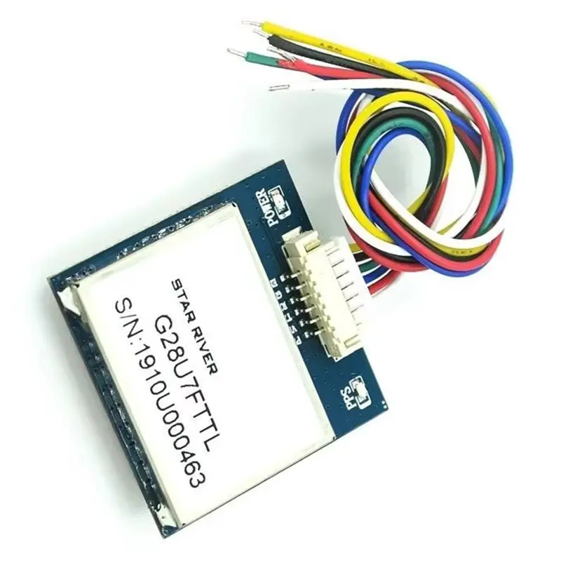 AS95-G28U7FTTL GPS 모듈 안테나가 있는 GPS 모듈 TTL 1-10Hz 제어형 모델 항공기 GPS 모듈
