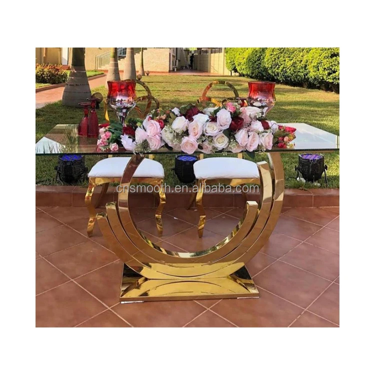 High Quality Luxury Coffee Table Modern Living Room Furniture Style Glass Top Stainless Steel Coffee Table