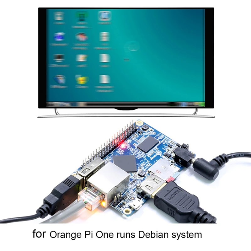 Orange Pi One H3 ARM Cortex-A7 4 ھ 1GB DDR3 ޸  ҽ α׷ н  MCU  