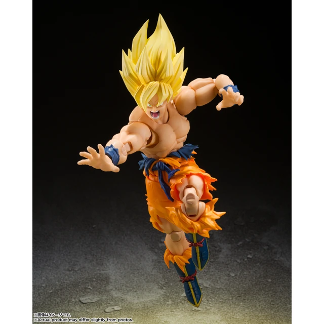 Boneco SH FIGUARTS Goku Ssj3 Super Saiyajin 3 1.0 Dragon Ball Z DBZ Bandai  Original - LER