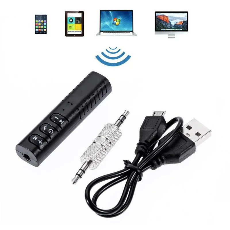 Bluetooth-Compatible 5.0 Receiver 3.5mm Wireless Jack Transmitter Car Audio Aux A2dp Headphone Speaker Adapter usb audio adapter For Car