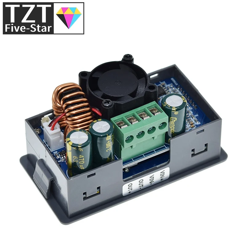 Convertitore Step Down XY-5008E 400W - Modulo DC-DC Regolabile Con Display LCD Per Ricarica Solare - Foto 3