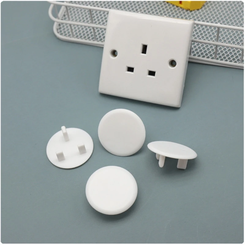 Baby Safety Child Electric Socket Outlet Plug Protection Security 20pcs UK Standard Safe Lock Cover Kids Sockets Cover socket covers