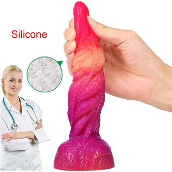 2022 Anal Dildos for Women Silicone Realistic Dildo With Suction Cup Dragon Dildo Huge Butt Plug Adult Sex Toys 4