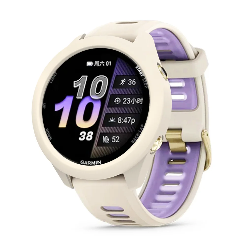 Garmin Forerunner 970 용 쉘 소프트 실리콘 커버 Forerunner 970 용 중공 보호 케이스 슈퍼 라이트 시계 장식