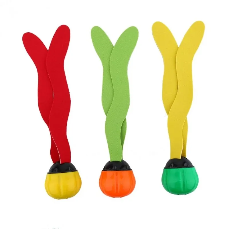 Children Bathing Toys 1pc Random Swimming Pool Toys Sea Plant Shape Diving Underwater Fun for Training