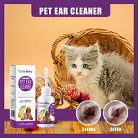 1 Pc 50 ml Pet Ear Drops  Cleaning Ear Mites And Earwax In Cats & Dogs Inhibiting Ear Bacteria