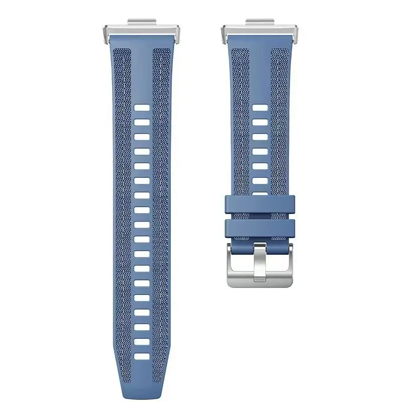 Breathable Silicone+Nylon Strap for Smartwatch - Premium Fit & Comfort