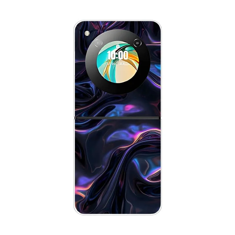 Soft Matte Silicone Back Cover with Fashion Painted Design
