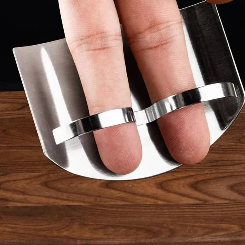 Finger Protector Finger Guard Stainless Steel Kitchen Tools