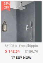 Description Picture 4 of itemBECOLA Showers for the bathroom Shower system shower set bathroom shower columns shower set shower head bathroom items