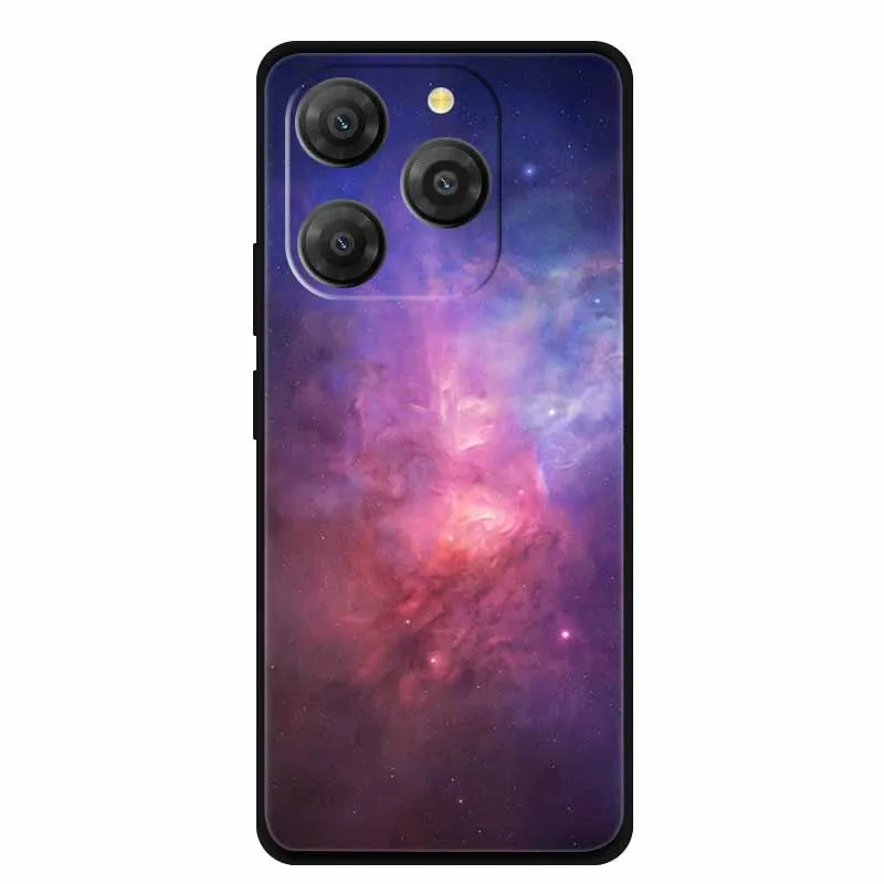Black Silicone Protective Case for Smartphone - Durable TPU Cover