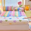 Warm Fitted Sheet Soft Velvet Bed Cover Double Bedsheet Winter Mattress Protector Bed Linen drap de lit (Pillowcase Need Order) 3