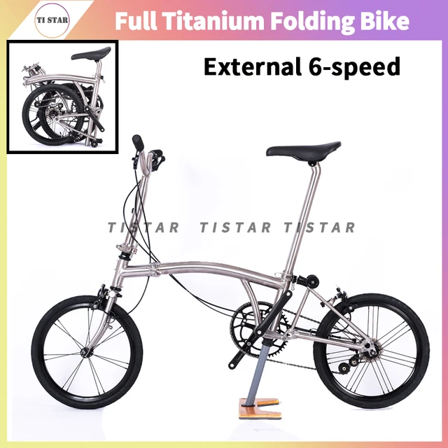 Introducing the Titanium Folding Bike: A Marvel of Engineering and Design