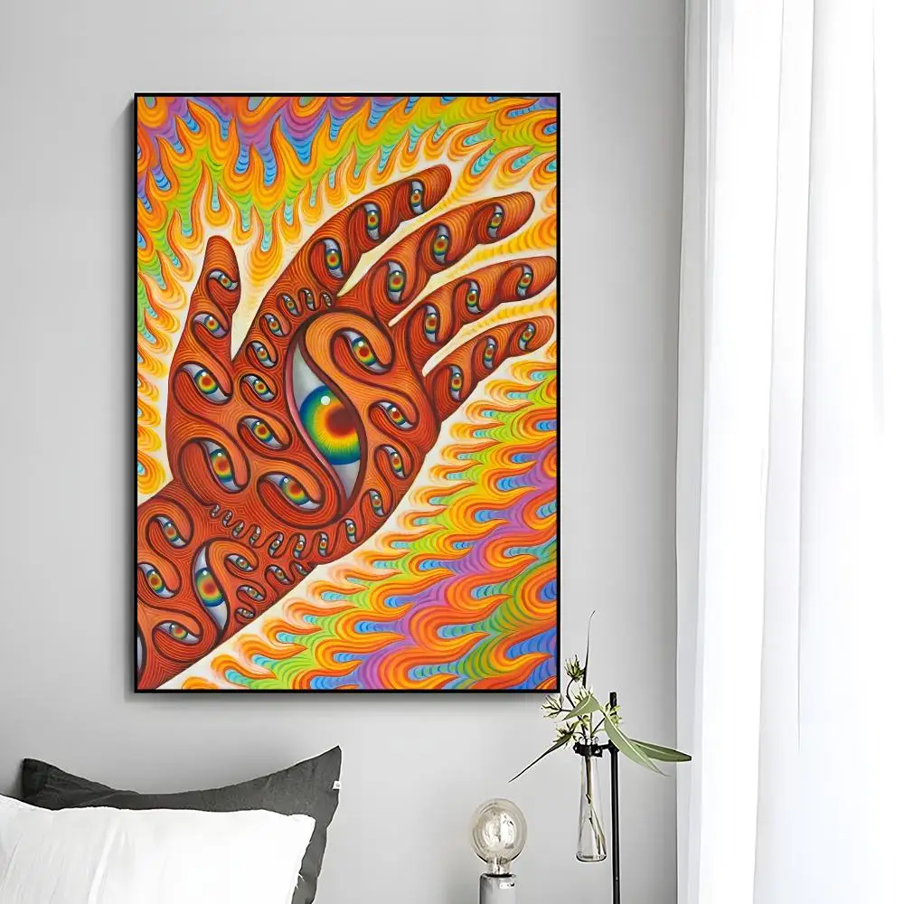 Visionary Art Poster by Alex Grey - Decorative Mural Wall Art