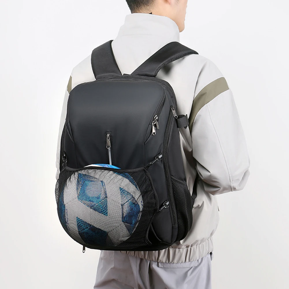 Sports Bag Outdoor Waterproof Basketball Backpack Youth Gym Soccer Bag Basketball Elite Training Package Mountaineering Backpack