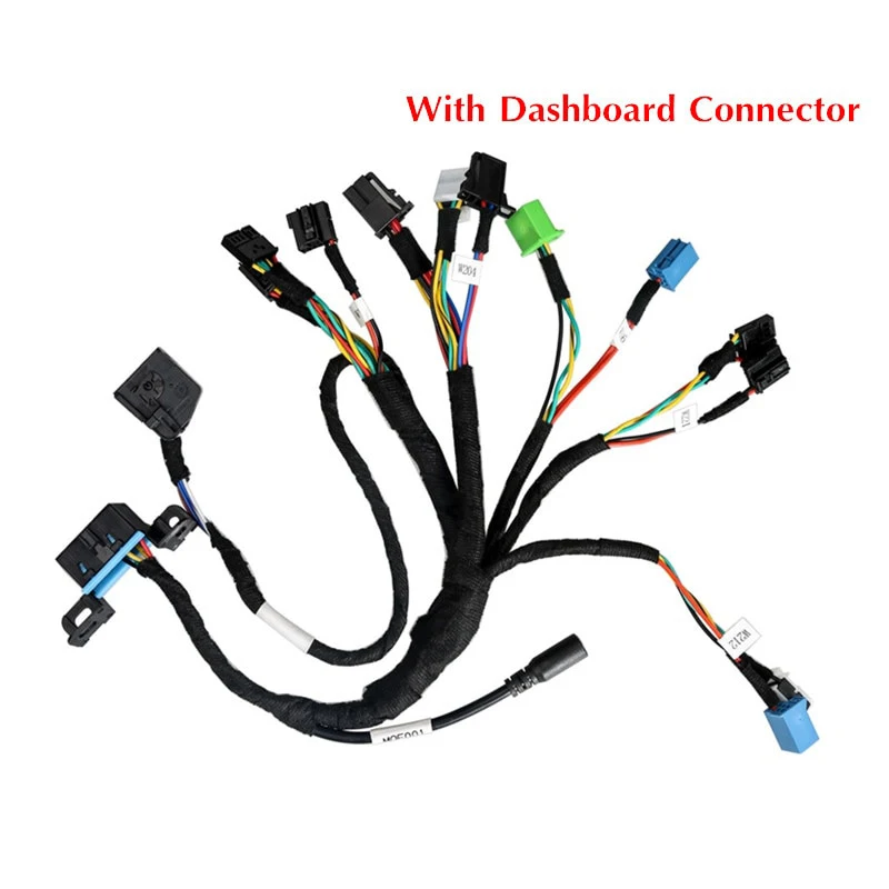 

Works For BENZ EIS/ESL Cable + MOE001 Dashboard Connector 5 IN 1 EIS ELV BENZ Cable Work with VVDI MB BGA Tool +7G+ISM