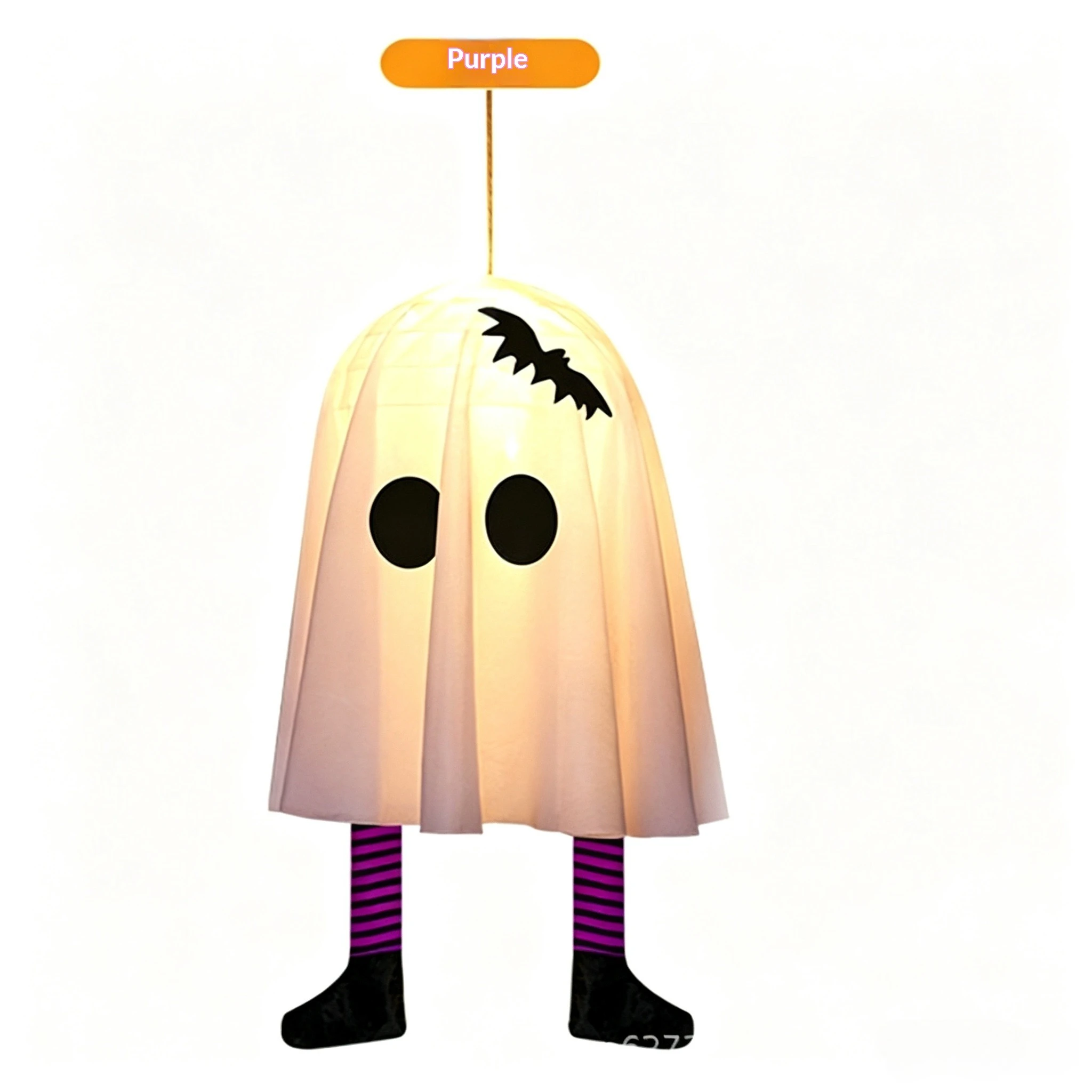 Spooky Halloween Witch Hat Lantern - Haunted Night Light Décor for Indoor & Outdoor Festivities