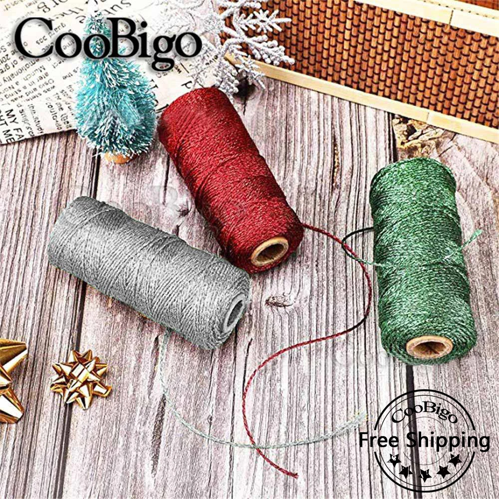 1Set-Baker-Twine-Cotton-String-Twist-Rope-Birthday-Present-Card ...