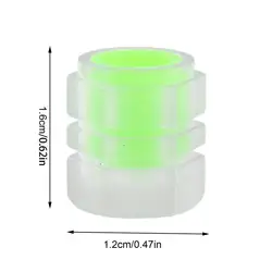 Luminous Fluorescent Valve Cap Set (Green)