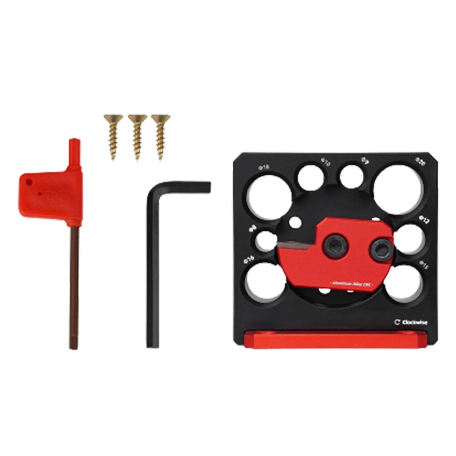 

Dowel Plate 8 Holes Grooving Holes Rod Stick Maker Dowel Maker for Softwoods Electric Drill Drilling Hardwood Dowel Pin