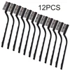 12PCS 7inch Mini Steel Brass Wire Brush Paint Rust Remover For Industrial Devices Surface/Inner Polishing Cleaning Brush 1